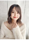 ゆるふわモテヘアー