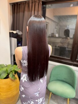 シシ 新宿(She 2.) ロングヘア/ショコラベージュ/艶髪/トリートメント/髪質改善