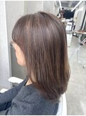 上品ブラウン×大人ナチュラルハイライト