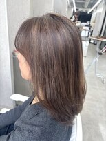 ロエ 元町店(Loe)&nbsp;上品ブラウン×大人ナチュラルハイライト