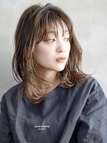 ギークス(GEEKS)&nbsp;【GEEKS渋谷】スモーキーブラウン/ウルフ/春カラー/顔周りカット