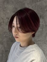 ヘアサロン コレハ(hair salon CoReha) 【チェリーレッド×ショート】