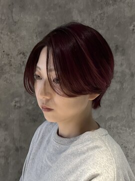 ヘアサロン コレハ(hair salon CoReha) 【チェリーレッド×ショート】