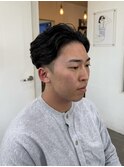 スタイリング簡単メンズパーマ