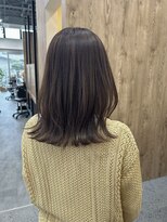 アノネ(anone)&nbsp;ミディアム×髪質改善カラー