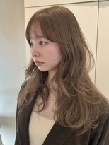 アンカーバイナチュラル(anchor by natural)&nbsp;韓国風/レイヤー/前髪カット/オリーブ/透明感/ハッシュカット