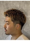 スパイキーショートメンズカット
