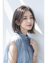 アッシュ 学芸大学店(Ash)&nbsp;ボブ/大人女性/モカベージュ/髪質改善カラー/白髪ぼかし