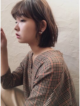 ベル 表参道店(Belle) 簡単おしゃれ「切りっぱなしボブ」〔Belle表参道〕