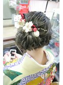 ルーズアップ（ヘアセット）