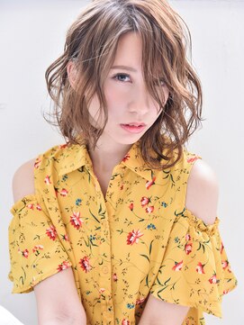 テトテ 三宮店(Tetote) 【tetote】外国人風ランダムウェーブ×透明感ミディアム