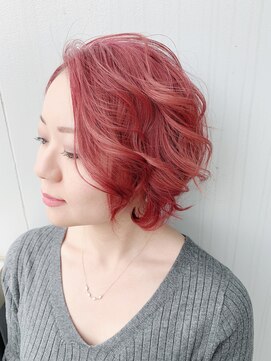 ヘアスタジオニコ(hair studio nico...) カシスピンク