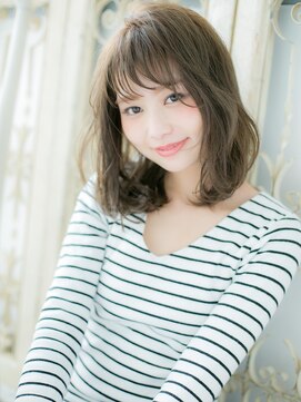 モッズ ヘア 福岡姪浜店(mod's hair) *mod's姪浜*…大人可愛い♪無造作カールくせ毛風ふわミディ♪c
