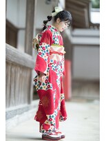 オーバーキャプテンネイキッド(OVER CAPTAIN NAKED)&nbsp;[OVERcaptainnaked] 　成人式♪レトロ風ヘアアレンジ