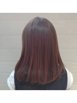 イーチ ヘアーアンドトータルビューティ(each hair&total beauty) オレンジ　ボブ　★担当　相川　美緒