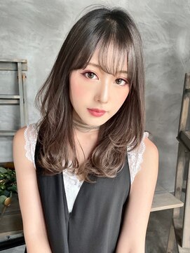 ロンド ロビン 栄(Lond robin) 【Lond robin】ワンカール/ナチュラル/前髪カット