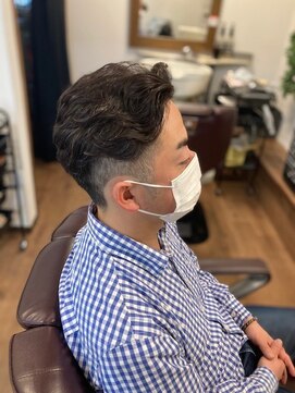 バーバー いとう ふんわりパーマ