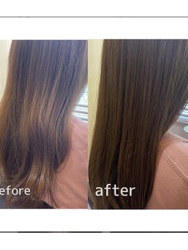 ルスリー 登米店(Lsurii) 髪質改善カラー