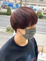 ララ(LALA)&nbsp;赤髪×マッシュスタイル