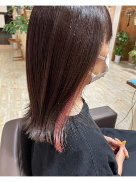 ルーツヘアー(Roots hair) 切りっぱなし