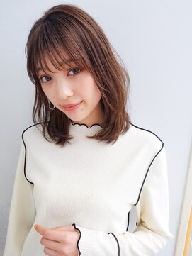 ガーデン オオタカノモリ(garden otakanomori) オフィスカジュアルふんわりシルエットレイヤーカットミディアム