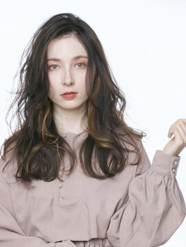 アース 豊崎店(HAIR&MAKE EARTH) くせ毛風パーマ×イヤリングカラー