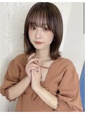 こだわり前髪カット☆シースルーバング