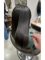 アース 三軒茶屋店(HAIR&MAKE EARTH) 三軒茶屋_レディース_ロング_ストレート_ナチュラル_髪質改善
