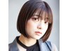 【ストレスない前髪へ】カット(スタイリスト)+部分縮毛矯正