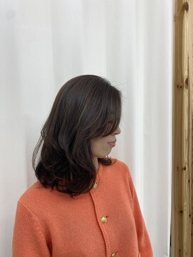 イケハ(IKEHA) ミディアム×アッシュブラウン