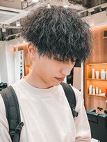 ルースト 渋谷店(ROOST)&nbsp;ツイストパーマ/ツイストスパイラル/前下がりマッシュ/ツイスト