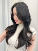 髪質改善 艶髪 愛され 韓国風 前髪カット 小顔 梅田