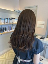 トゥーリ 藤崎店(tuuli)&nbsp;大人女性◆艶レイヤー前髪ピンクベージュ 髪質改善 縮毛矯正