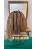 PEACE hair salonのデザイン