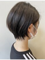 ハルキ ミナト ジャパン オオサカ(HARUKI MINATO japan OSAKA)&nbsp;40代50代小顔似合わせカットくびレイヤーエモージュ大人可愛い