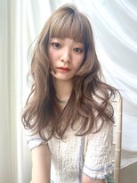 バイオレット 表参道店(Violet)&nbsp;ナチュラルくびれウェーブワイドバングレイヤーカット