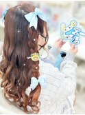 ハーフツインアレンジ