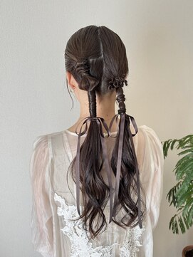 ライリー(riley) 結婚式お呼ばれヘア【ヘアアレンジ/岡崎】