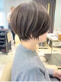 ひし形ショート/前下がりショート/絶壁解消30代/40代【橋本】