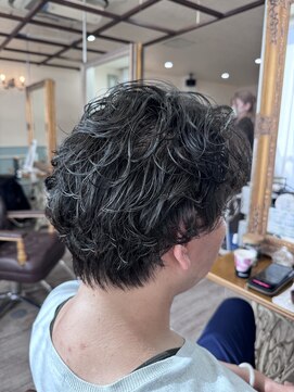 ラボヌールヘアーノーブル 新越谷店(La Bonheur hair noble) メンズマッシュ/ハードパーマ
