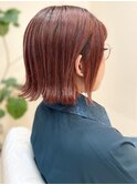 本八幡×外ハネボブ×ケアブリーチ×赤