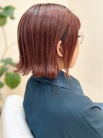 ザビー(THE B) 本八幡×外ハネボブ×ケアブリーチ×赤