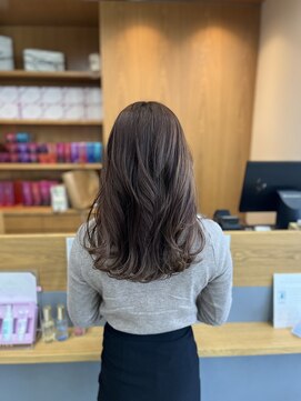 ロッソ 仙台店(Rosso) ローレイヤー×ブルーバイオレット【仙台/あおば通/広瀬通】
