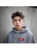 黒髪ボブルフネビージュ小顔ワンレン韓国マッシュ