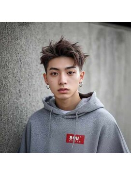 ヘアーメイク コラソン(hair make corazon) 黒髪ボブルフネビージュ小顔ワンレン韓国マッシュ