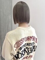 ヨーク(YOKE)&nbsp;【YOKE】セピアベージュヘーゼルベージュ金髪ボブロンドレイヤー