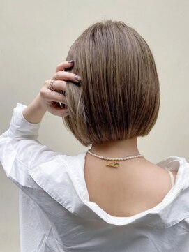 アリーズ シブヤ(ALLYS shibuya) ぷつッとボブ/ショート/ナチュラルブラウン