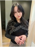 10代20代　韓国レイヤーダークグレージュ　トレンドスタイル
