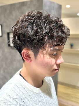 デプト(DEPT.) シャドウパーマメンズカットメンズサロンメンズパーマバーバー