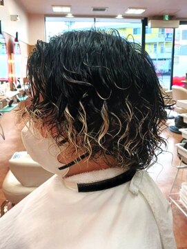 プラーナ 指宿店 スタイリングも楽々！スパイラルパーマ